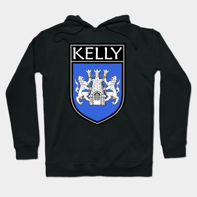 Irish Clan Crest - Kelly Hoodie by Taylor'd Designs